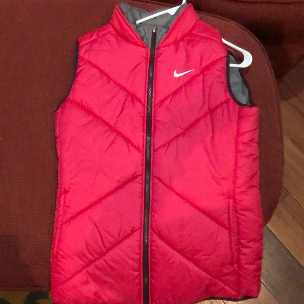 Nike Pink Reversible Vest Jacket